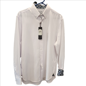 JOS. A. BANK NFL CHARGERS LONG SLEEVE DRESS SHIRT
